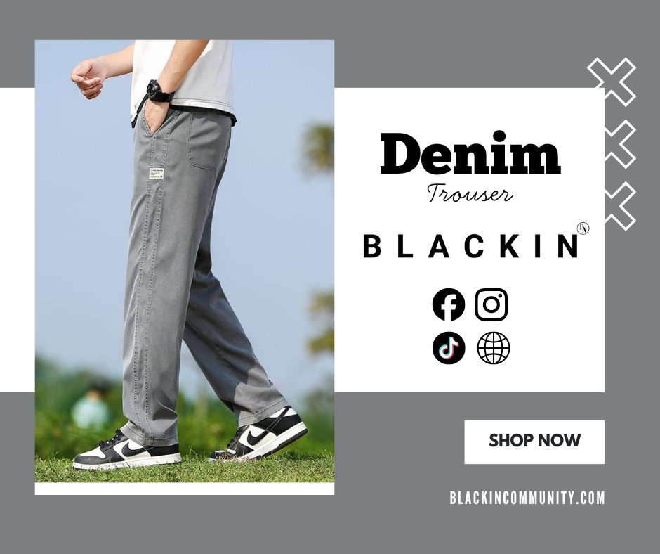 Denim Grey Trouser