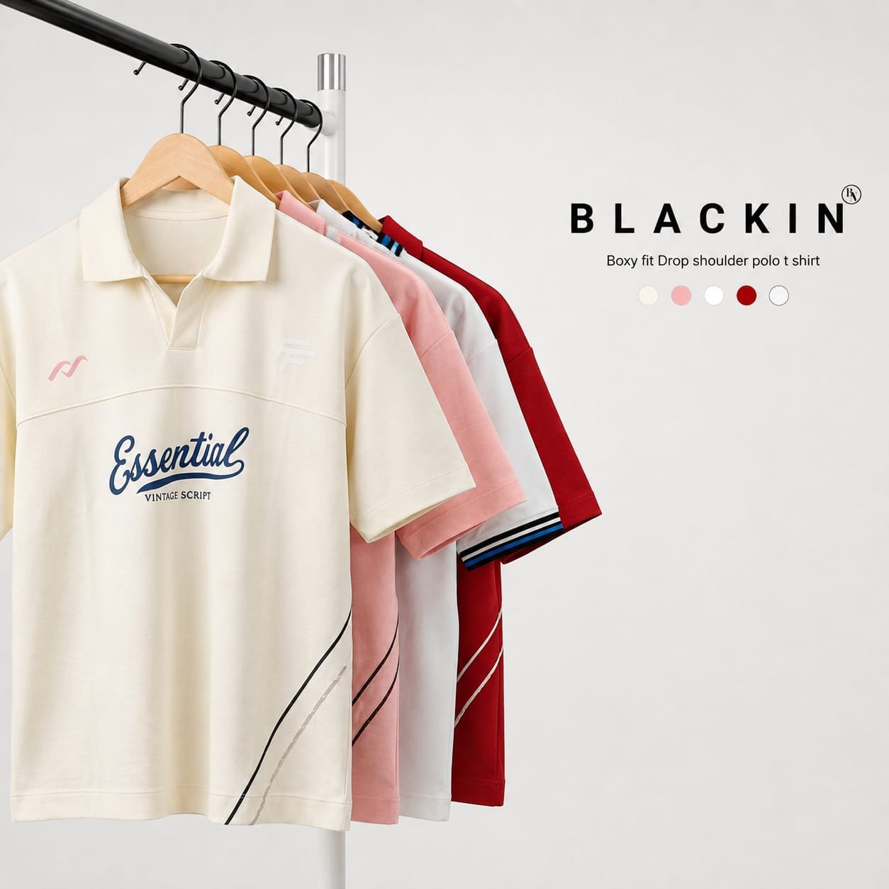 Boxy Polo T Shirt