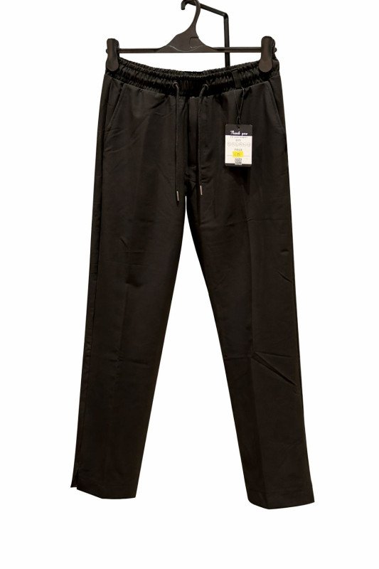 Low Cut Baggy Black Pant