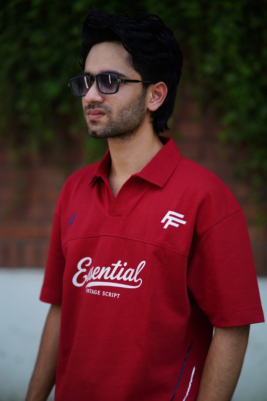 Boxy Polo T Shirt